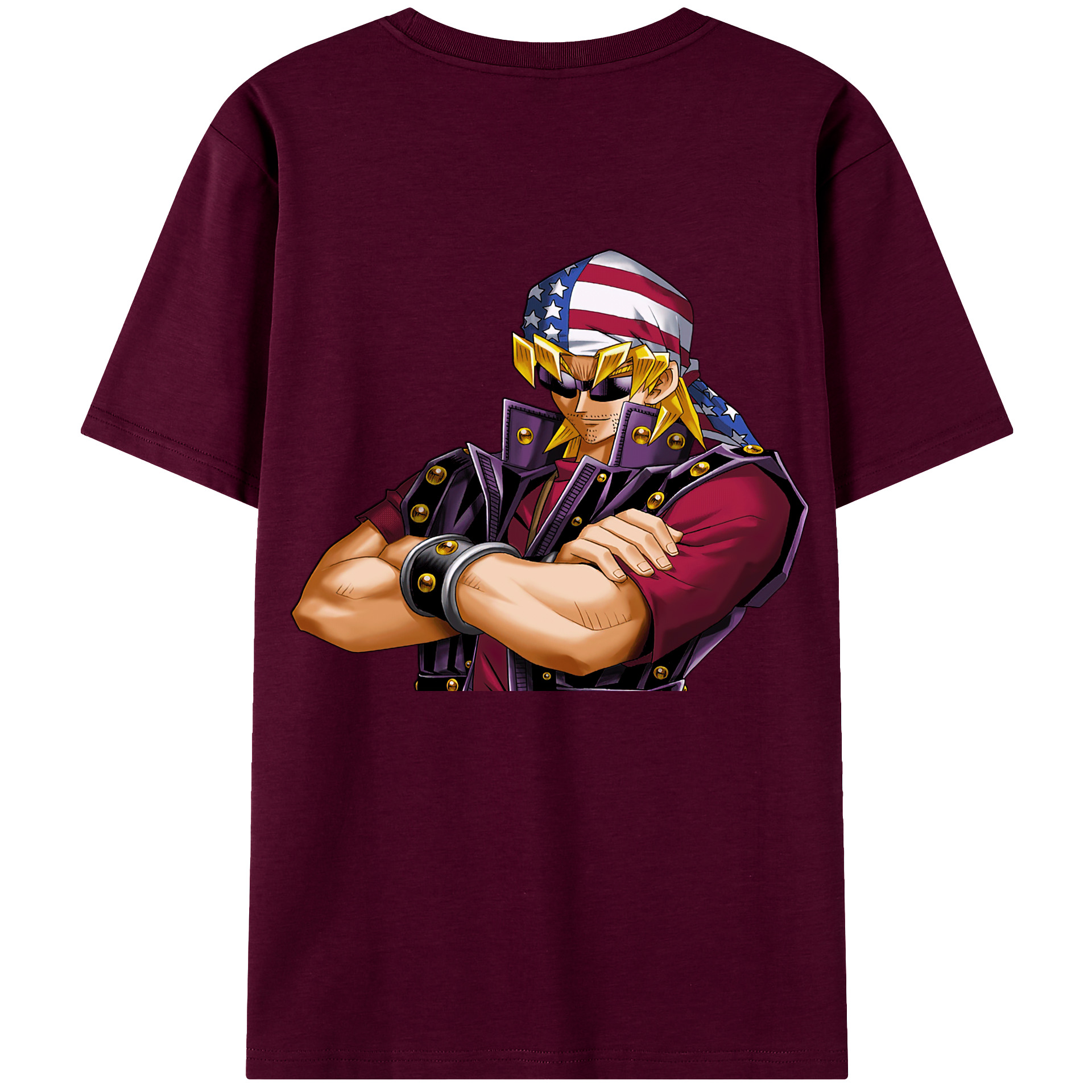 （画像用） 遊☆戯☆王 Yu-Gi-Oh! レディース半袖Tシャツ(バックプリント)